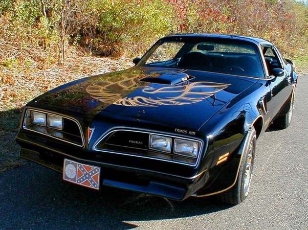 The Pontiac Trans Am from Smokey and the Bandit